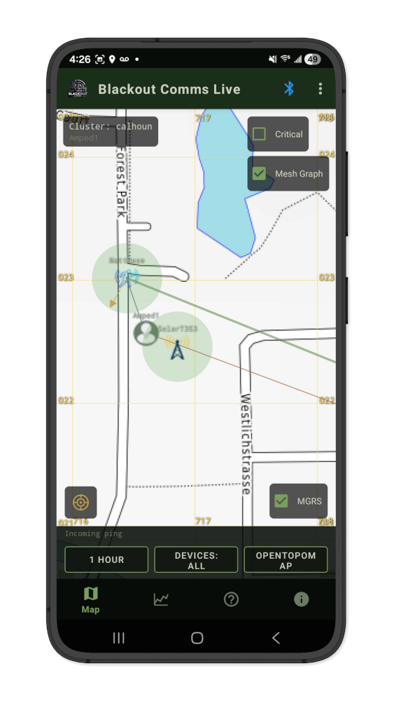 Blackout Comms Live - for Android