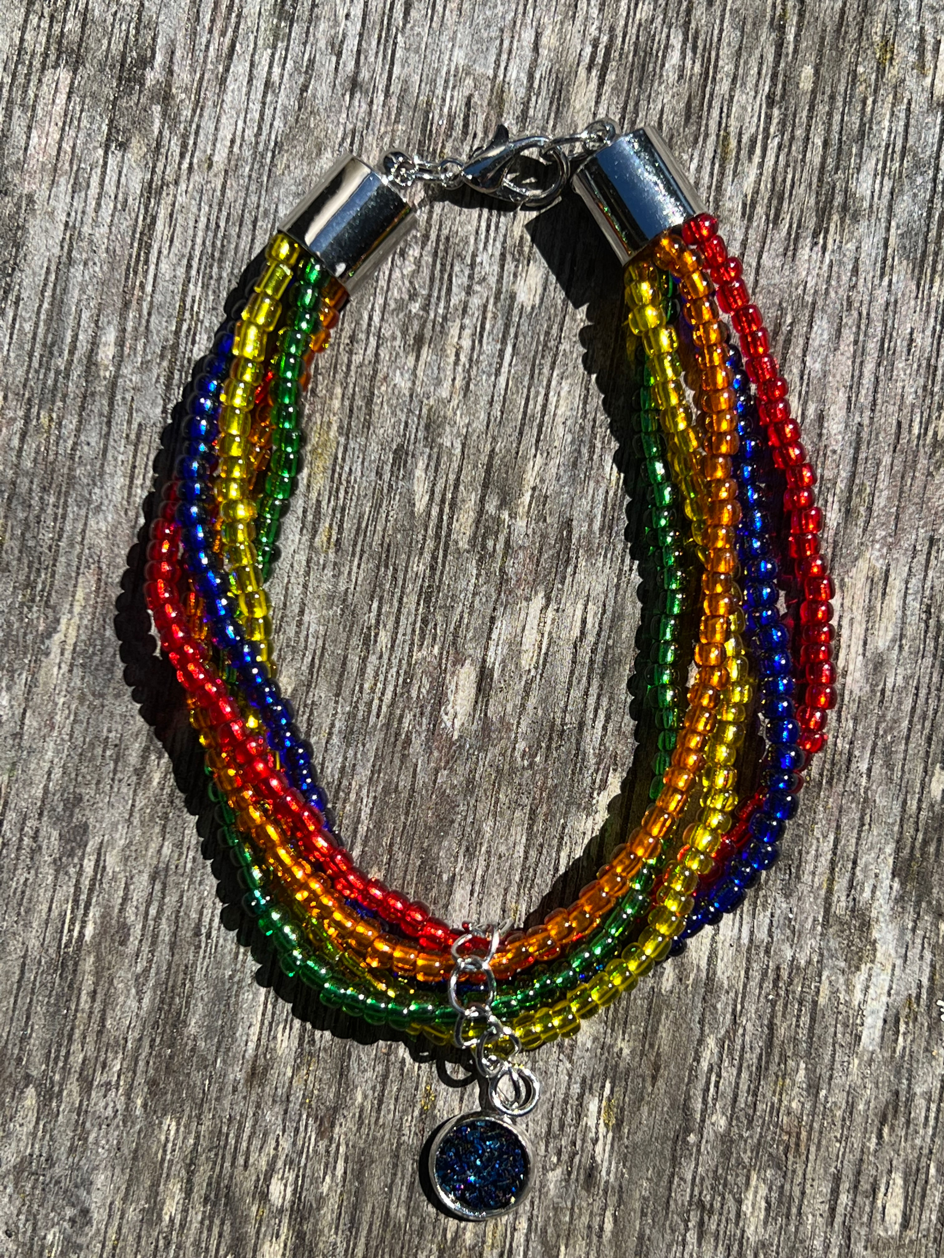 Glass Seed Bead bracelet 18