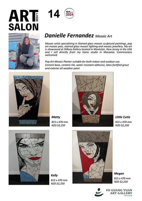 Mosaic Artworks For Sale @Art Salon 8th December 2024