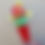 Miniatura: Marioneta de cono de duende con el cono rojo y traje de rayas