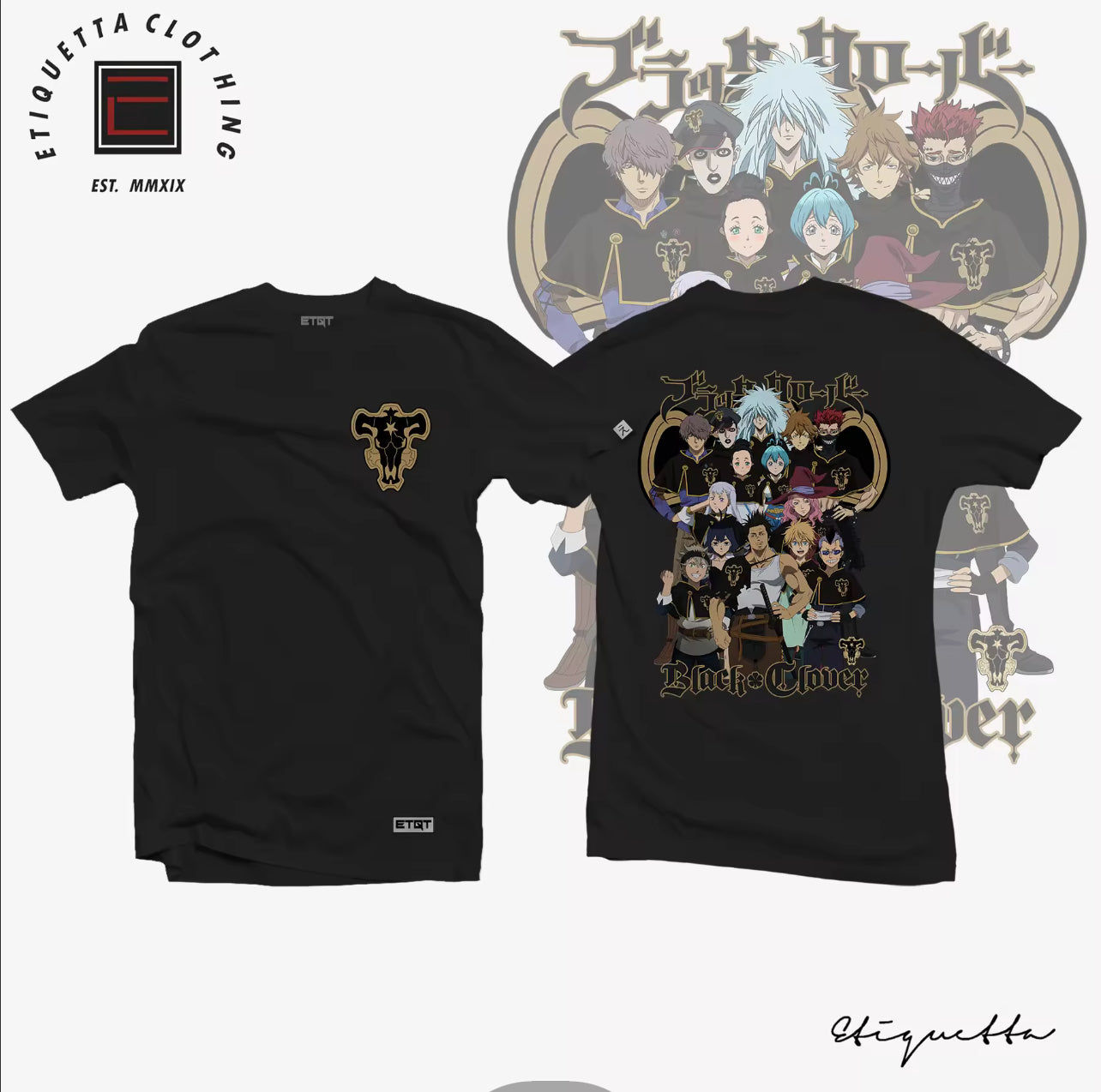 (Pre-Order) Black Bulls