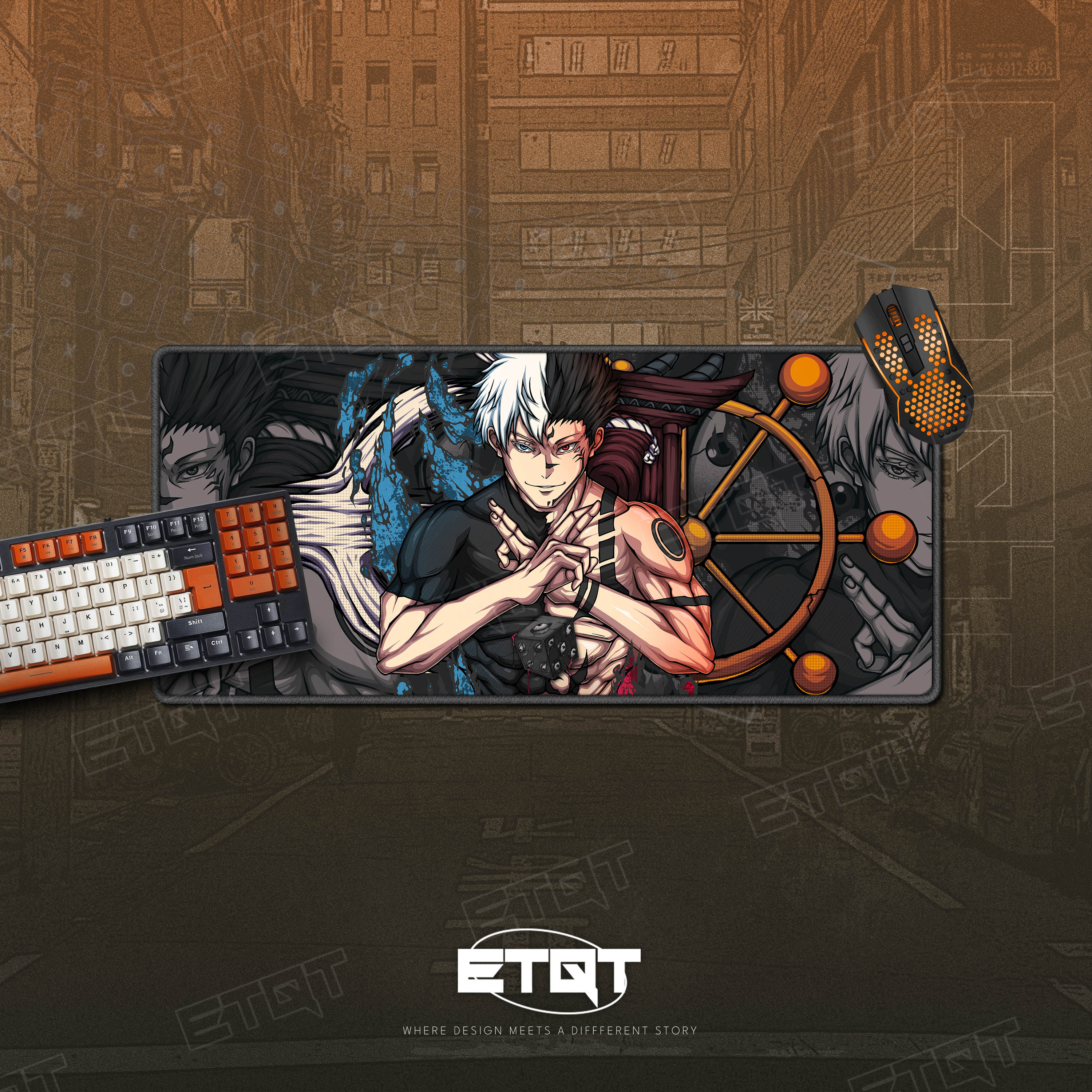 (Pre-Order) Mouse Pad - Gojo x Sukuna