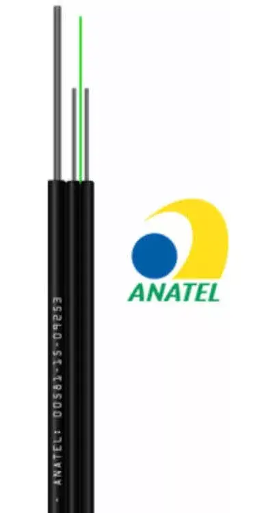 Miniatura: Cabo Fibra Optica Drop 01FO CFOAC-BLI-AB-CM 01 AR LSZH - Condutti