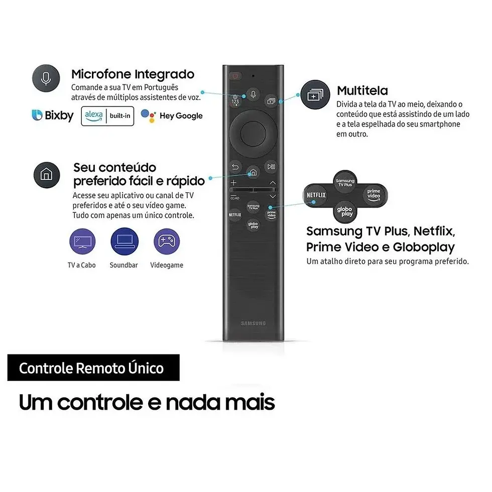 Miniatura: Smart TV 65 polegadas Neo QLED 4K 65QN85B 2022, Mini Led, Painel 120hz, Samsung