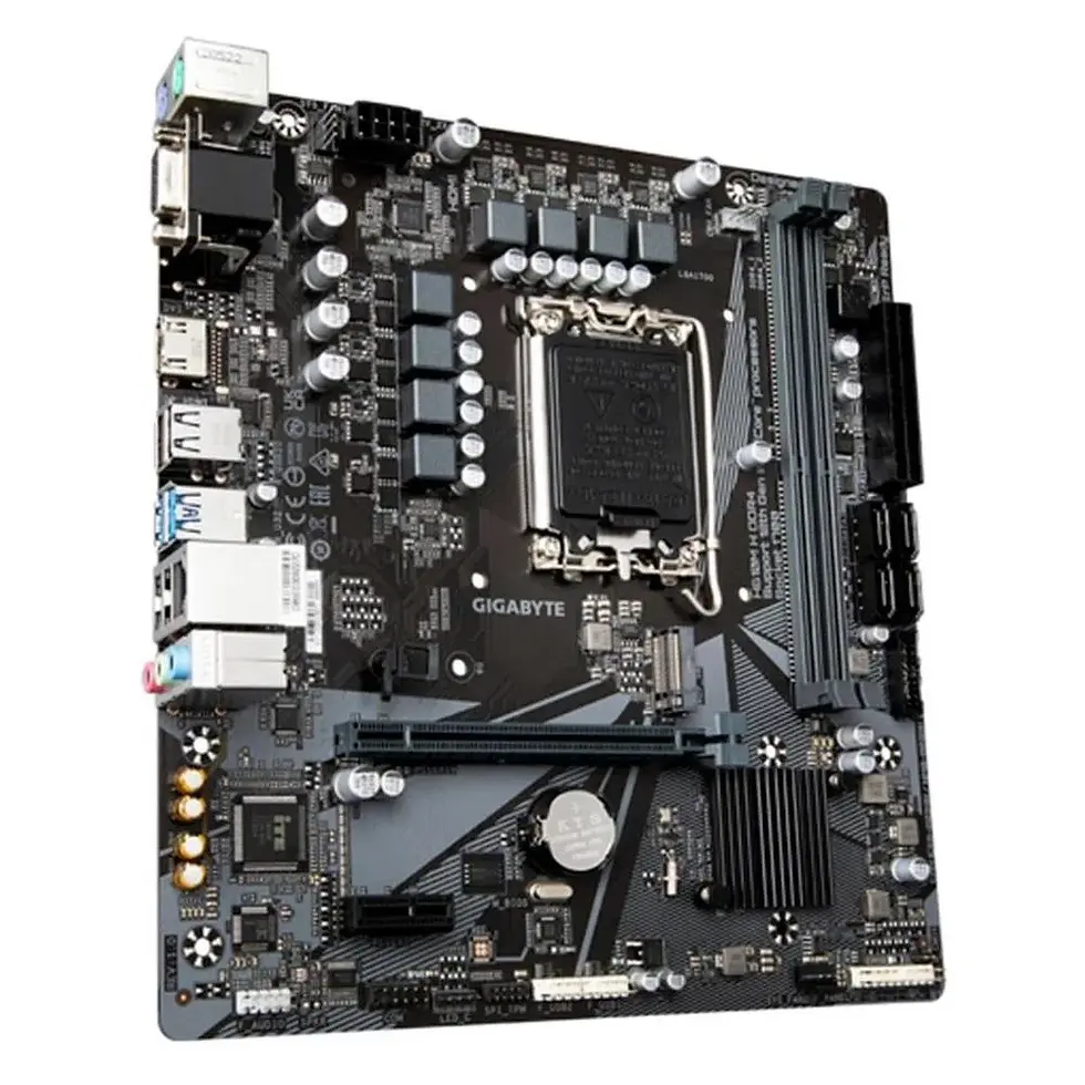 Miniatura: Placa Mae Micro ATX para Intel 12G LGA 1700 H610M H DDR4 - Gigabyte