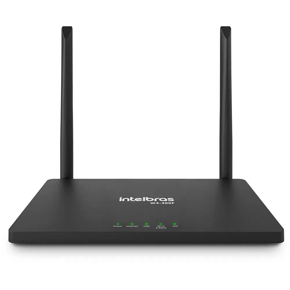 Roteador Wireless N 300Mbps W4-300F com Wi-Force 4750089- Intelbras
