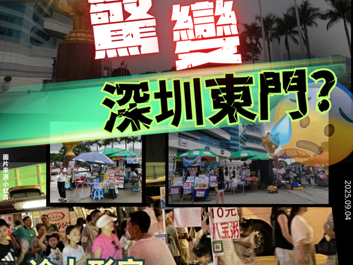 【金紫荊廣場現簡體字小販攤檔 網民質疑「秒回內地」?】