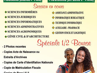 Études universitaires, l’IUSTH lance sa nouvelle session d’admission