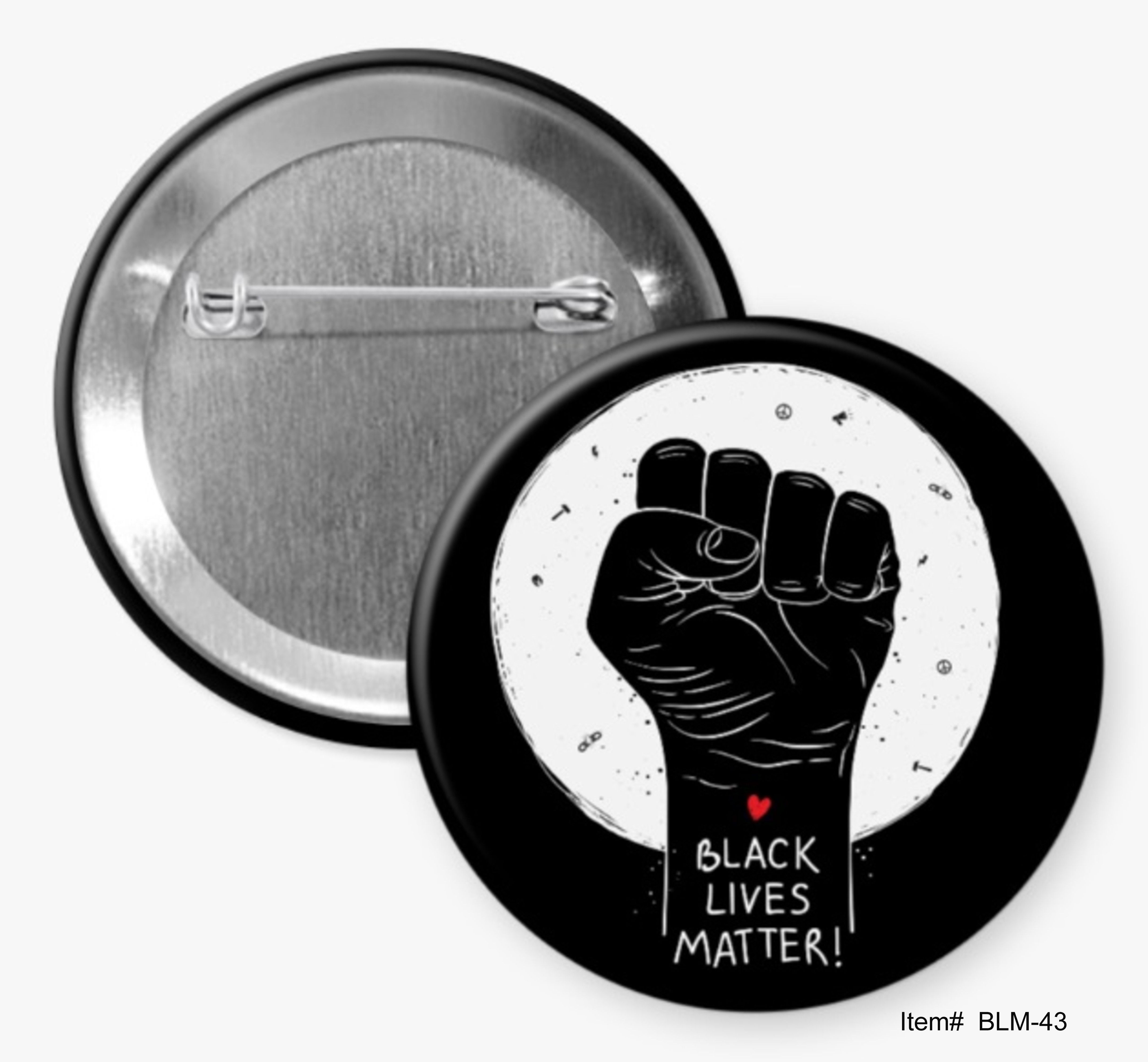 Black Lives Matter Buttons