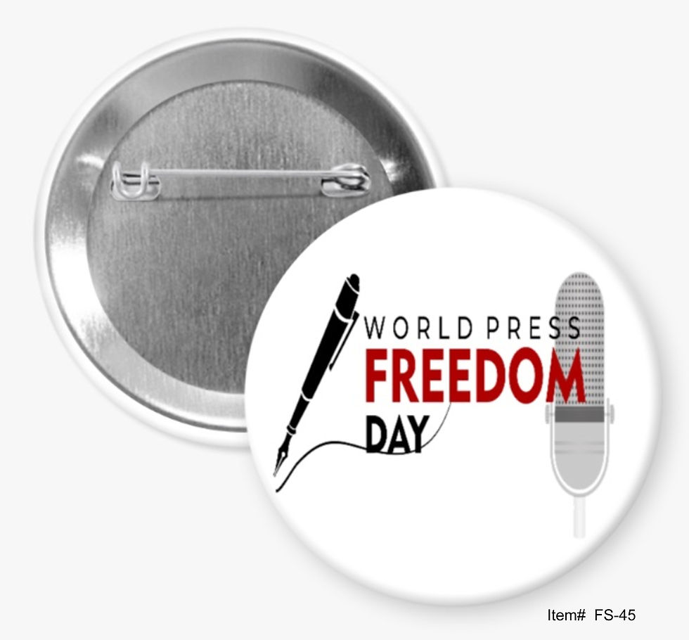World Press Freedom Day, Free Speech Buttons