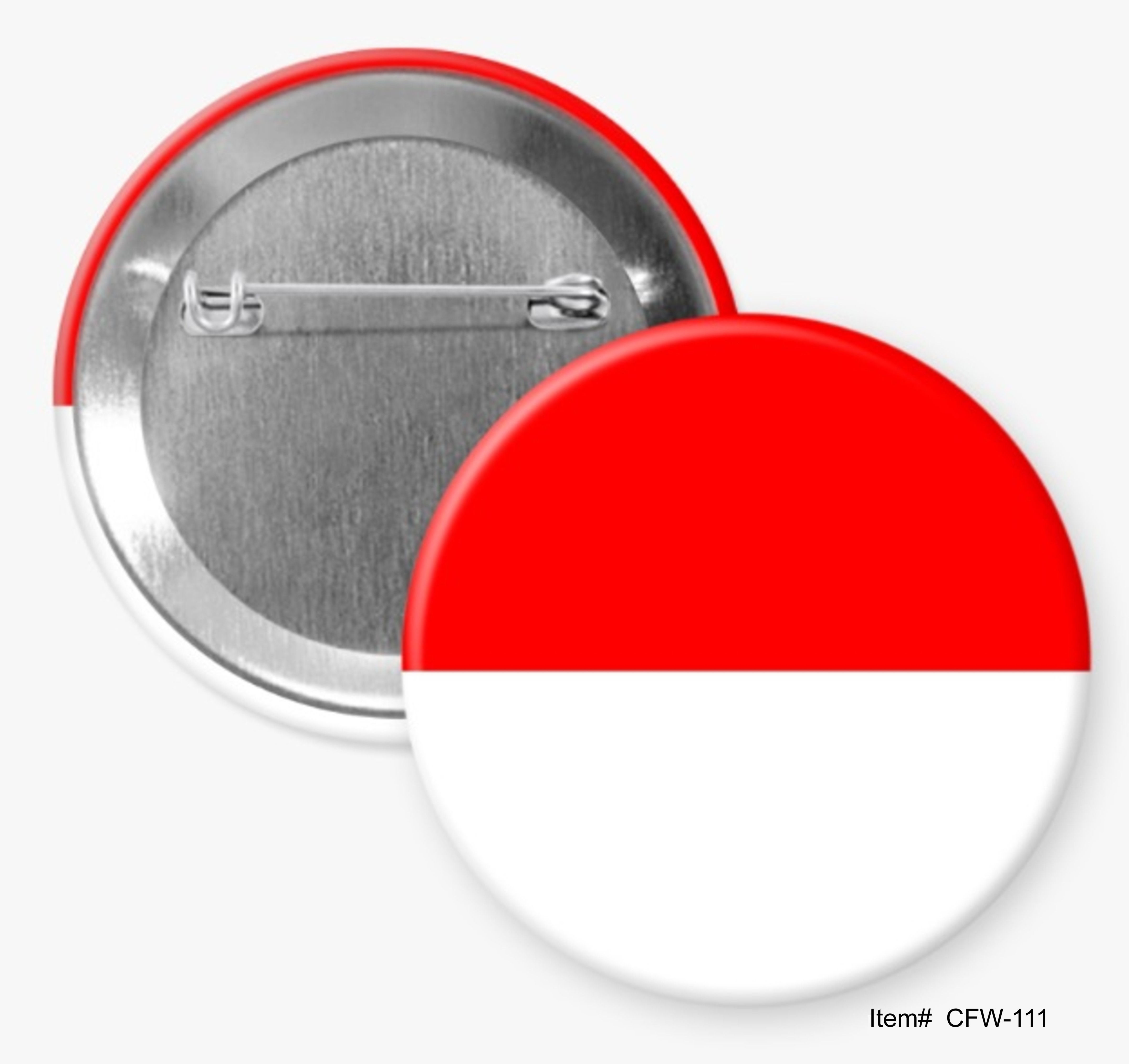 Indonesia, Country Flags Of The World Buttons