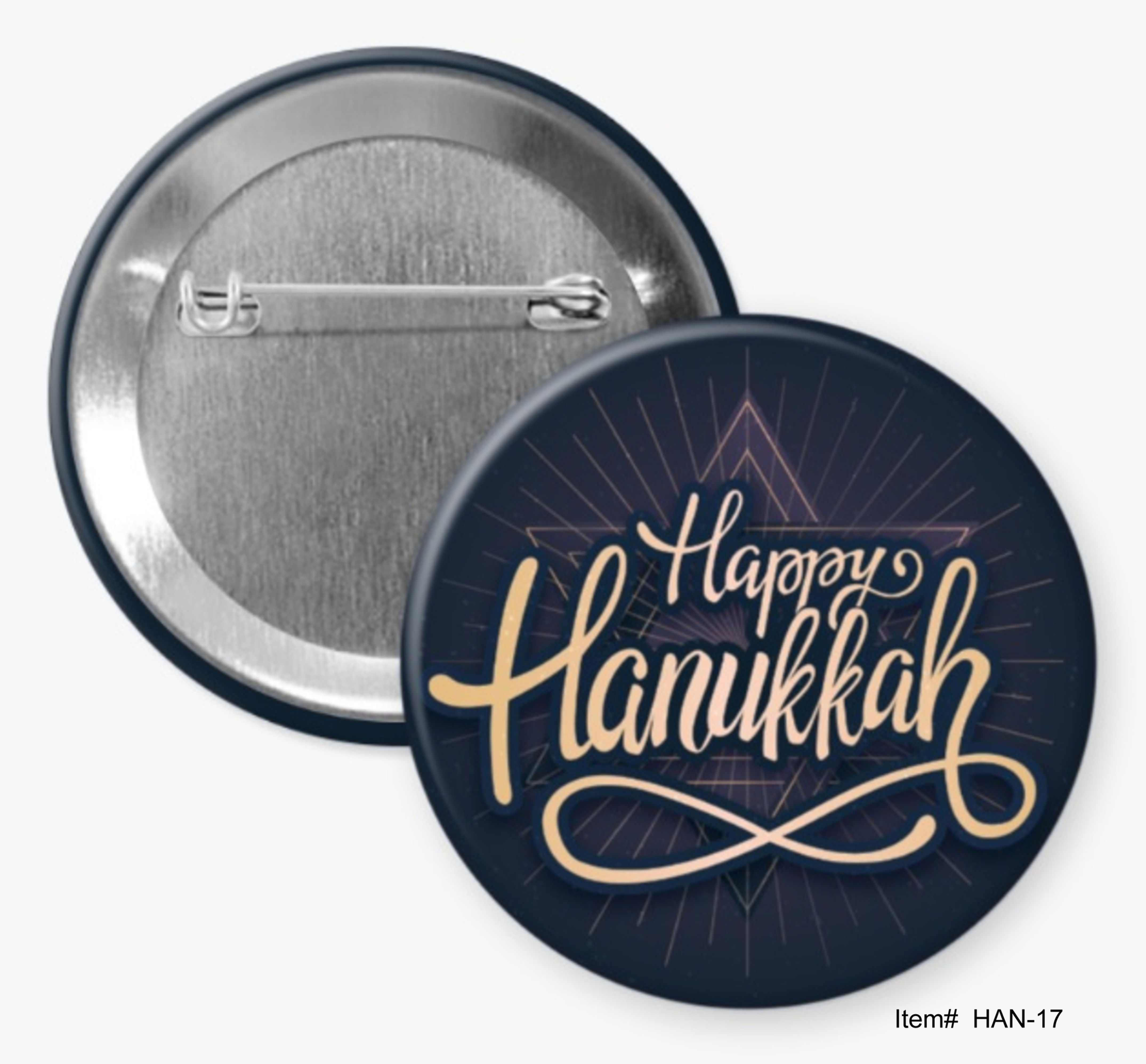 Happy Hanukkah, Hanukkah Buttons