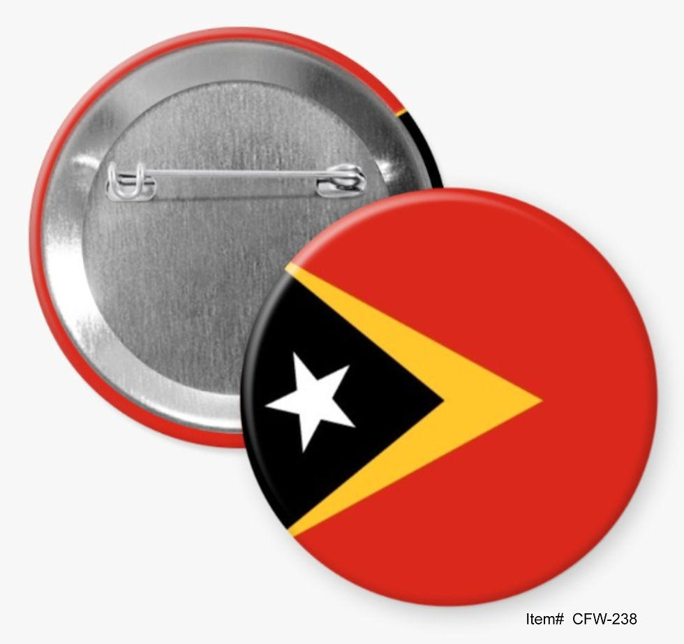 Timor, Country Flags Of The World Buttons