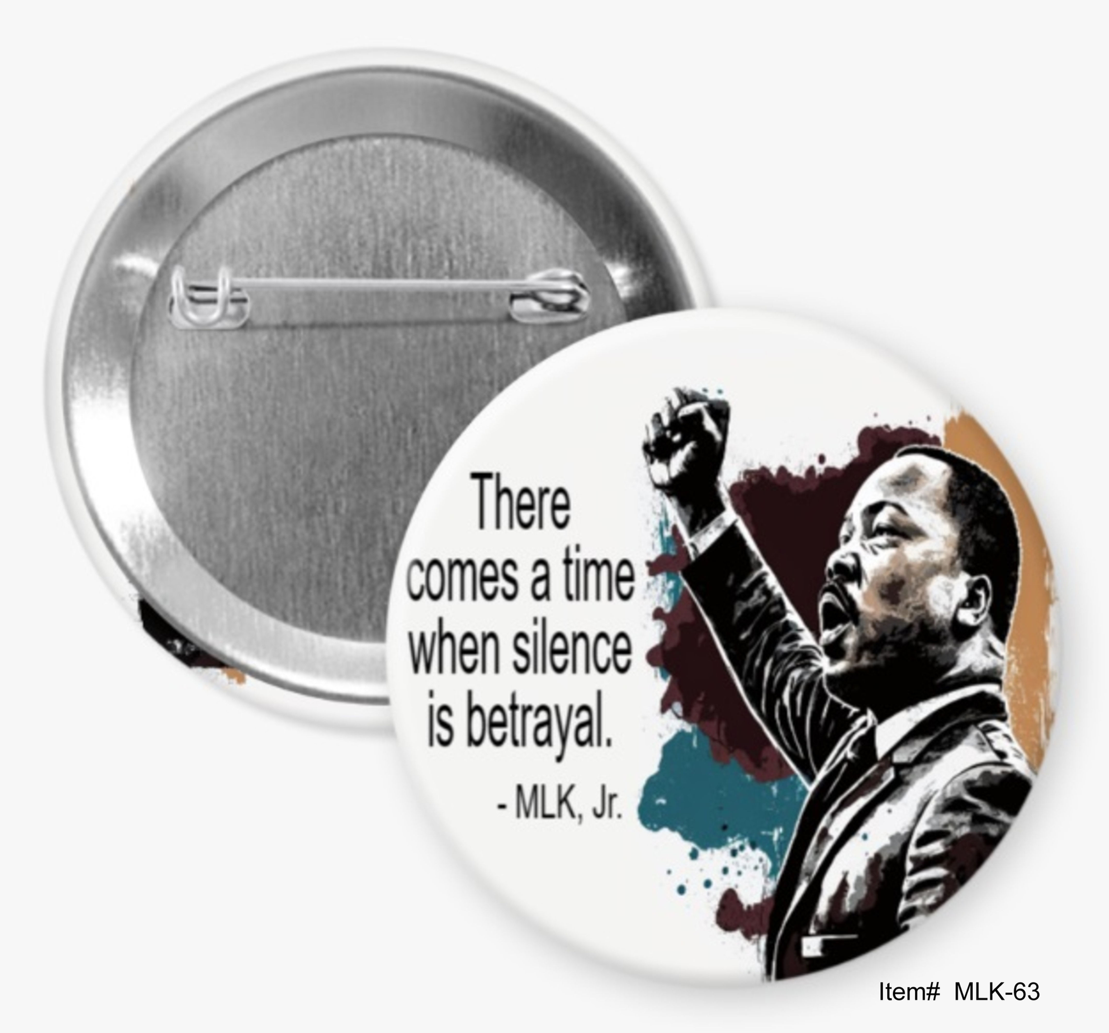 There Comes A Time When Silence Is Betrayal. MLK, Jr.