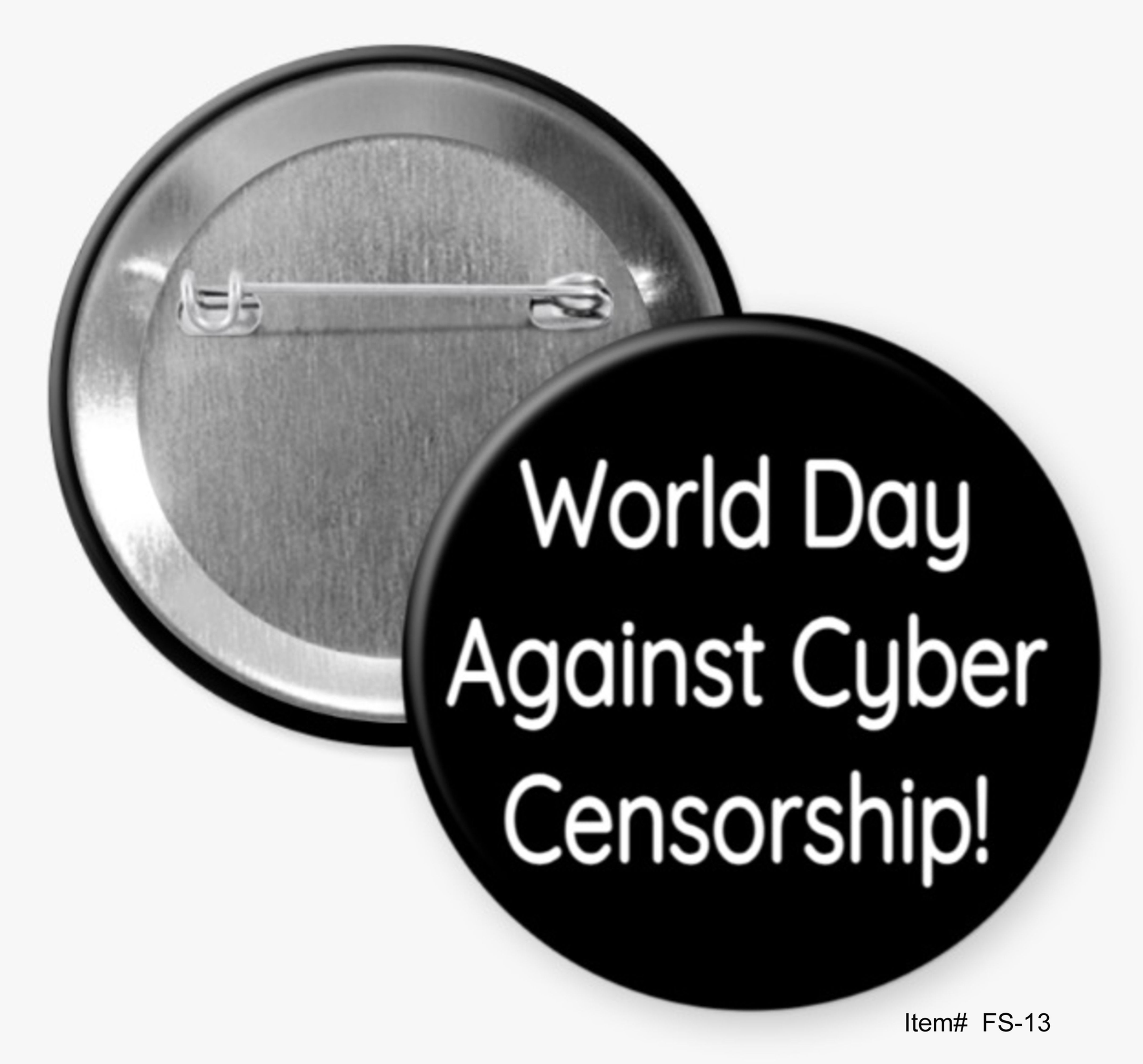 World Day Against Cyber Censorship!, Free Speech Buttons