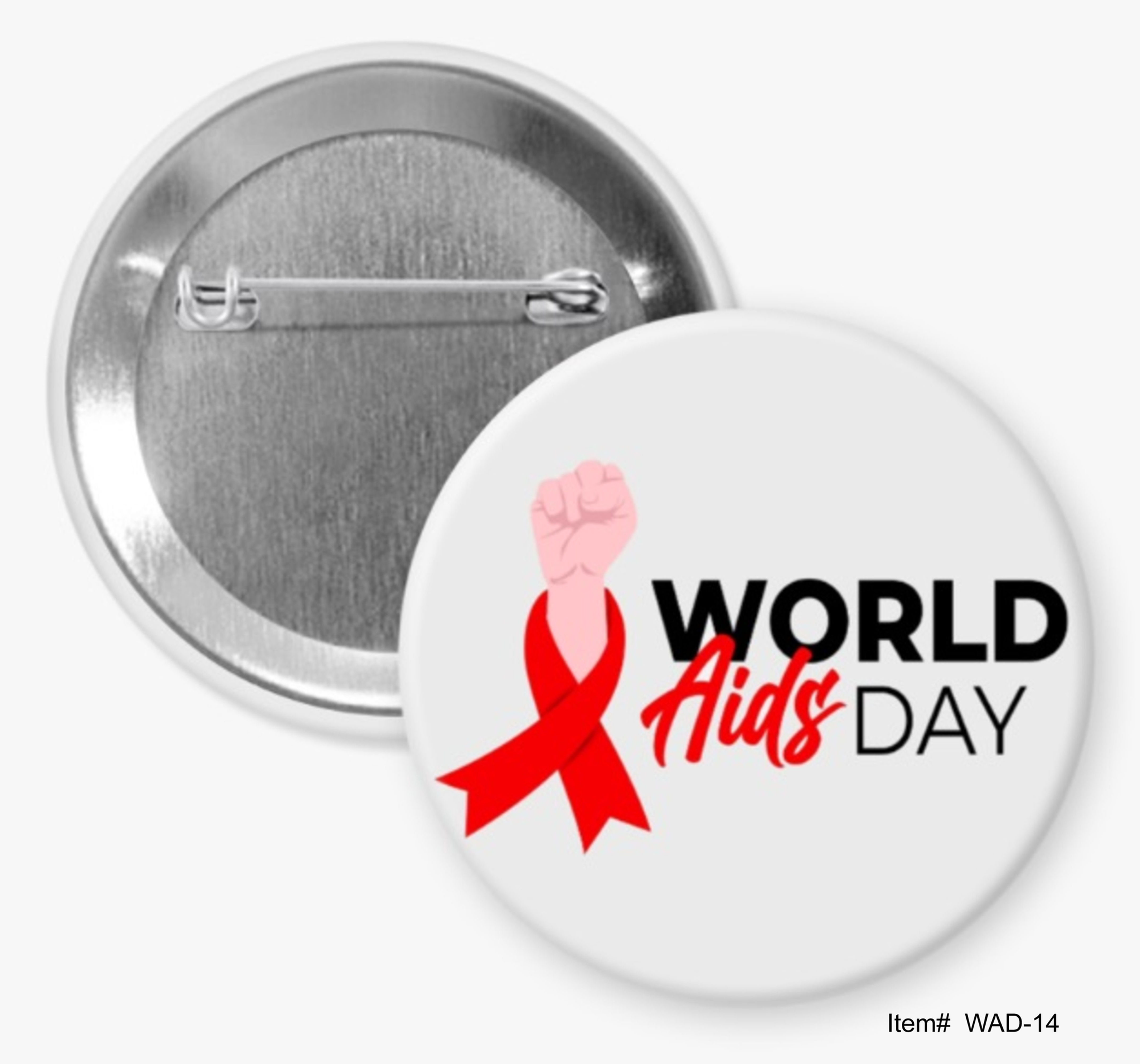 World AIDS Day Buttons