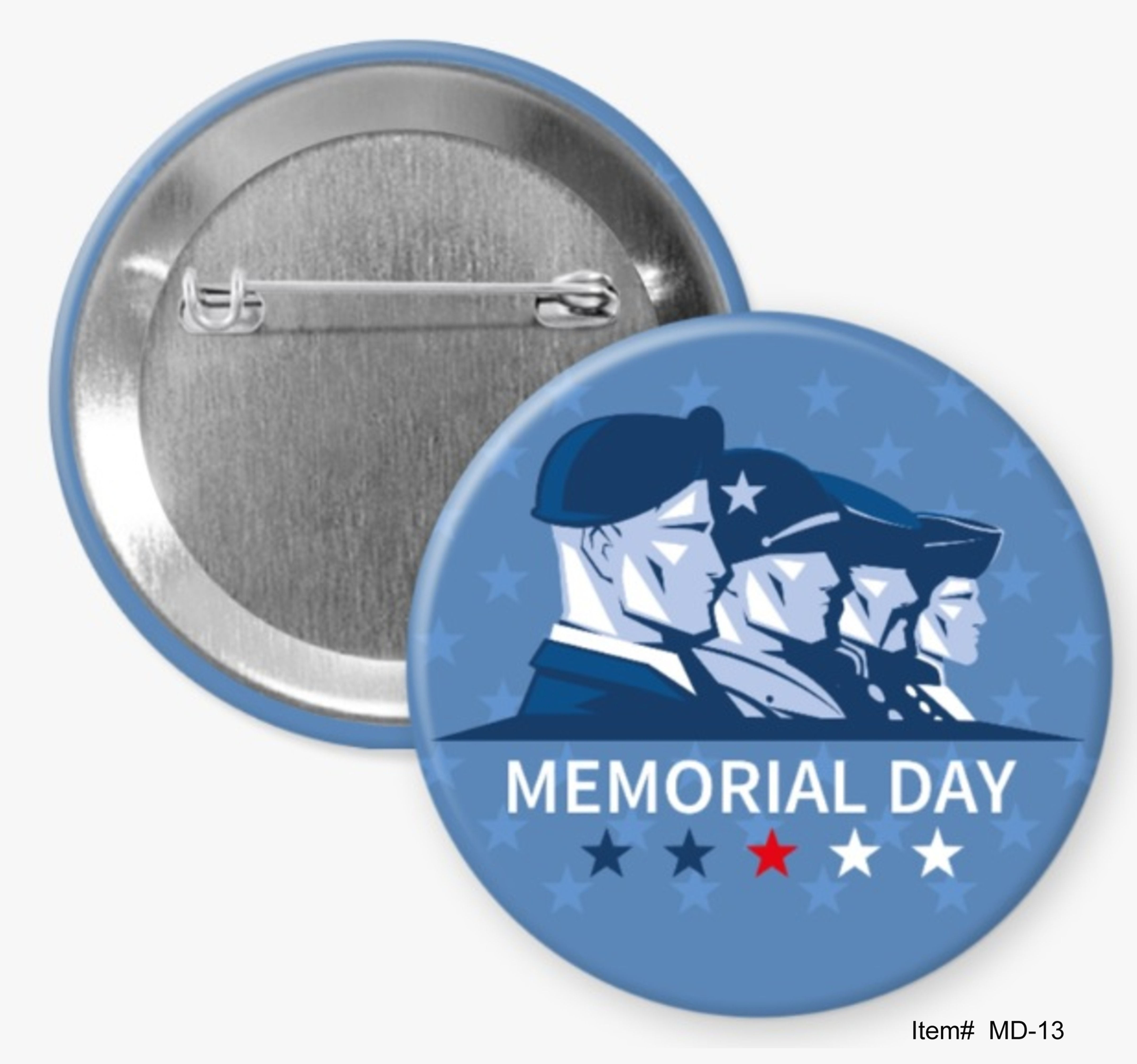 Memorial Day Buttons