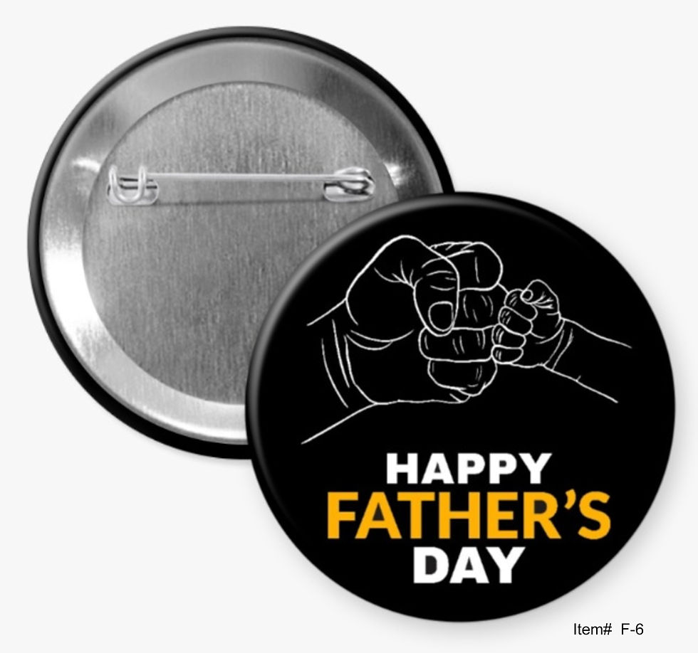 Happy Father's Day, Father's Day Buttons