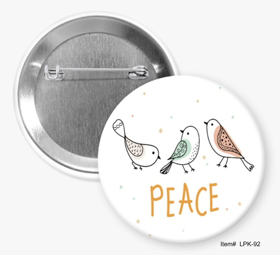 Peace, Peace Buttons