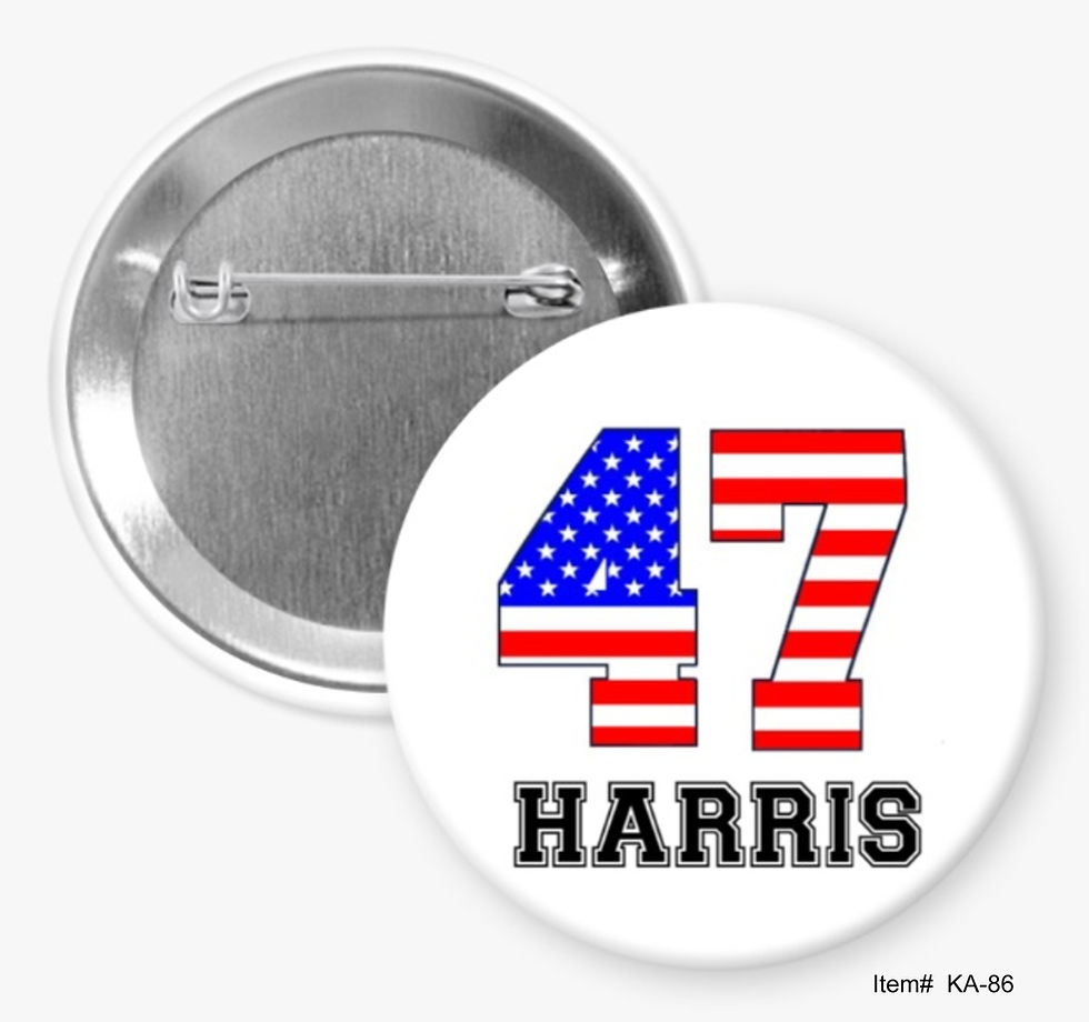 47 Harris, Kamala Harris Buttons