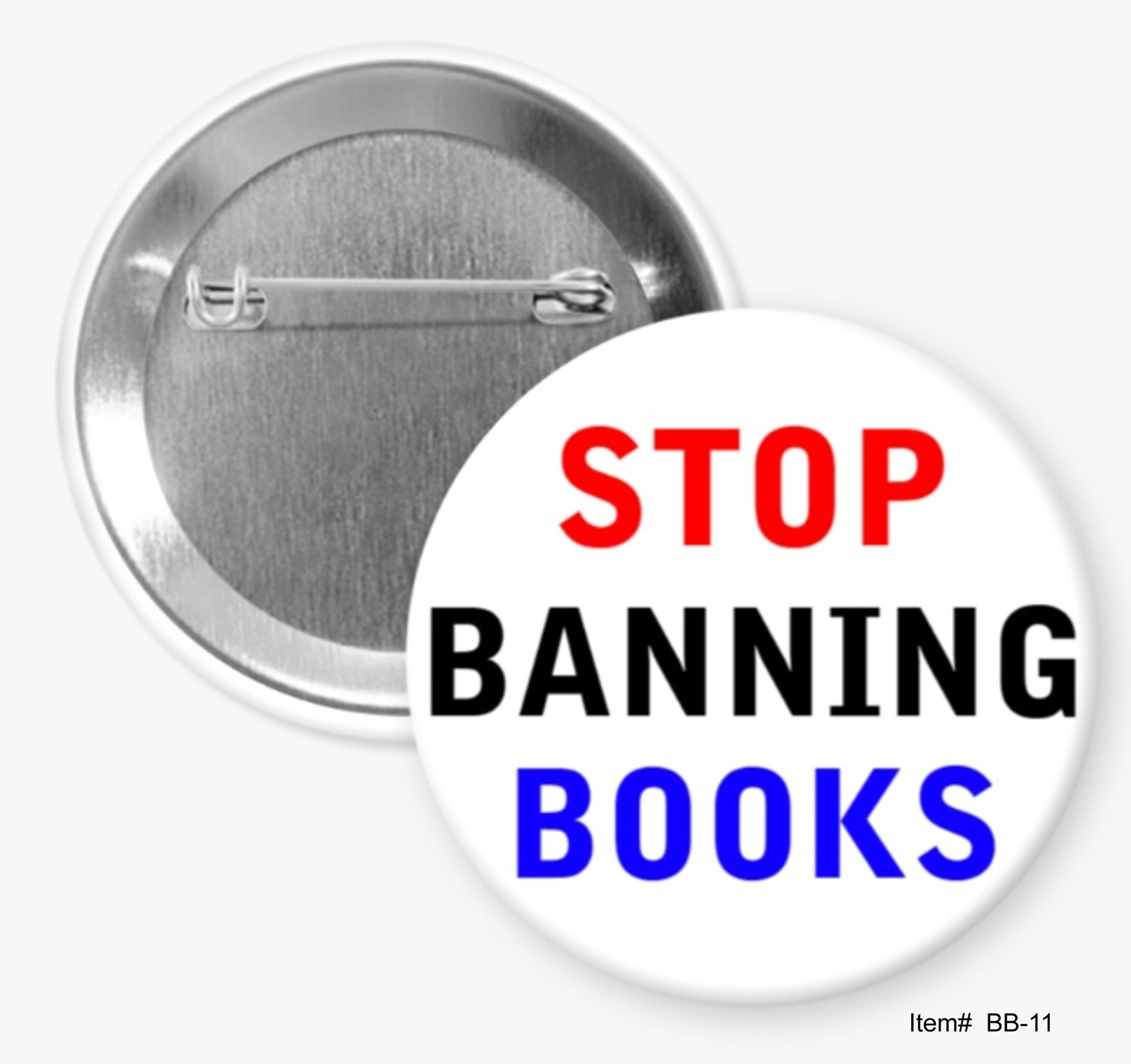Stop Banning Books, Book Ban Buttons
