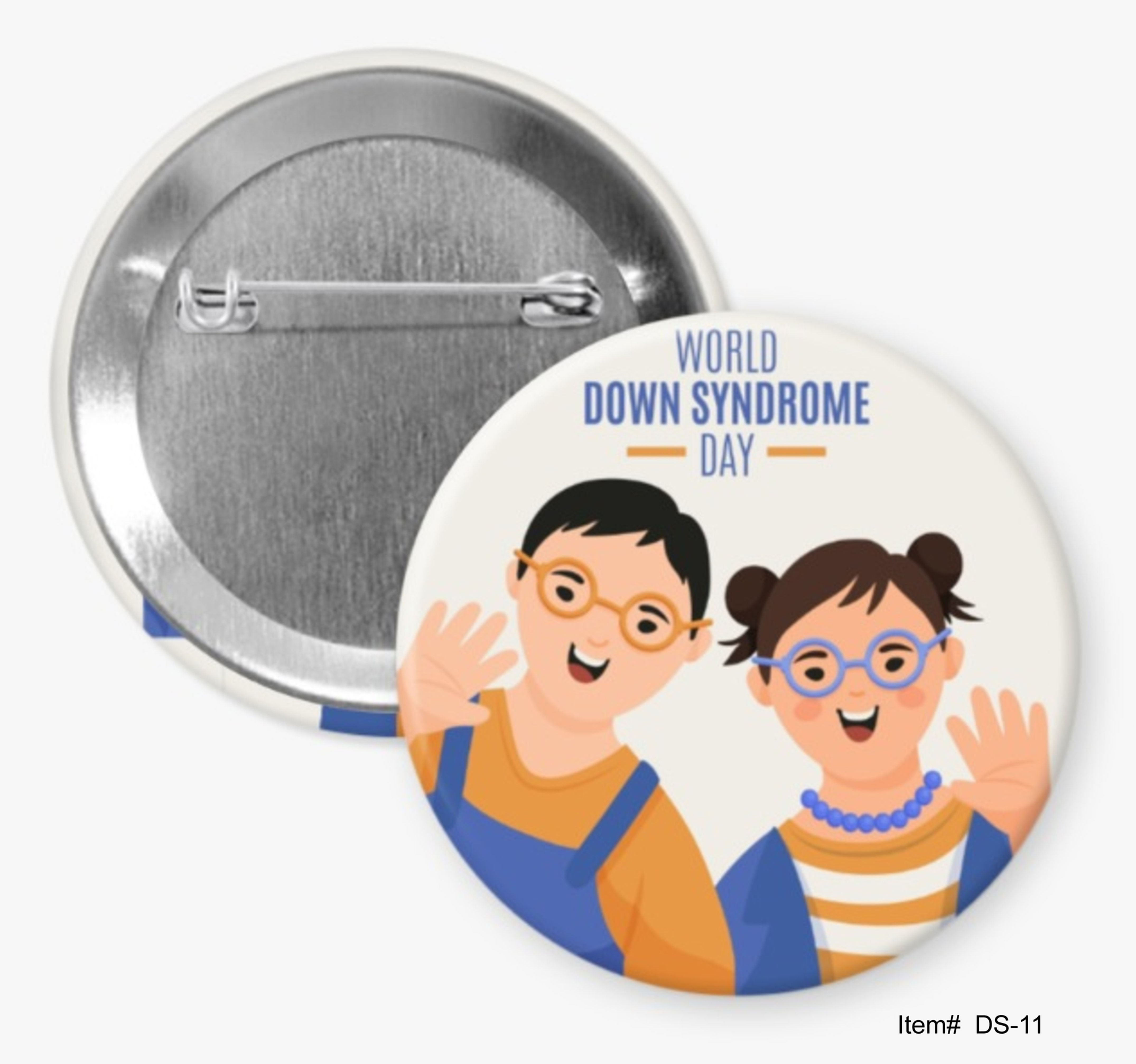 World Down Syndrome Day, Down Syndrome Awareness Buttons