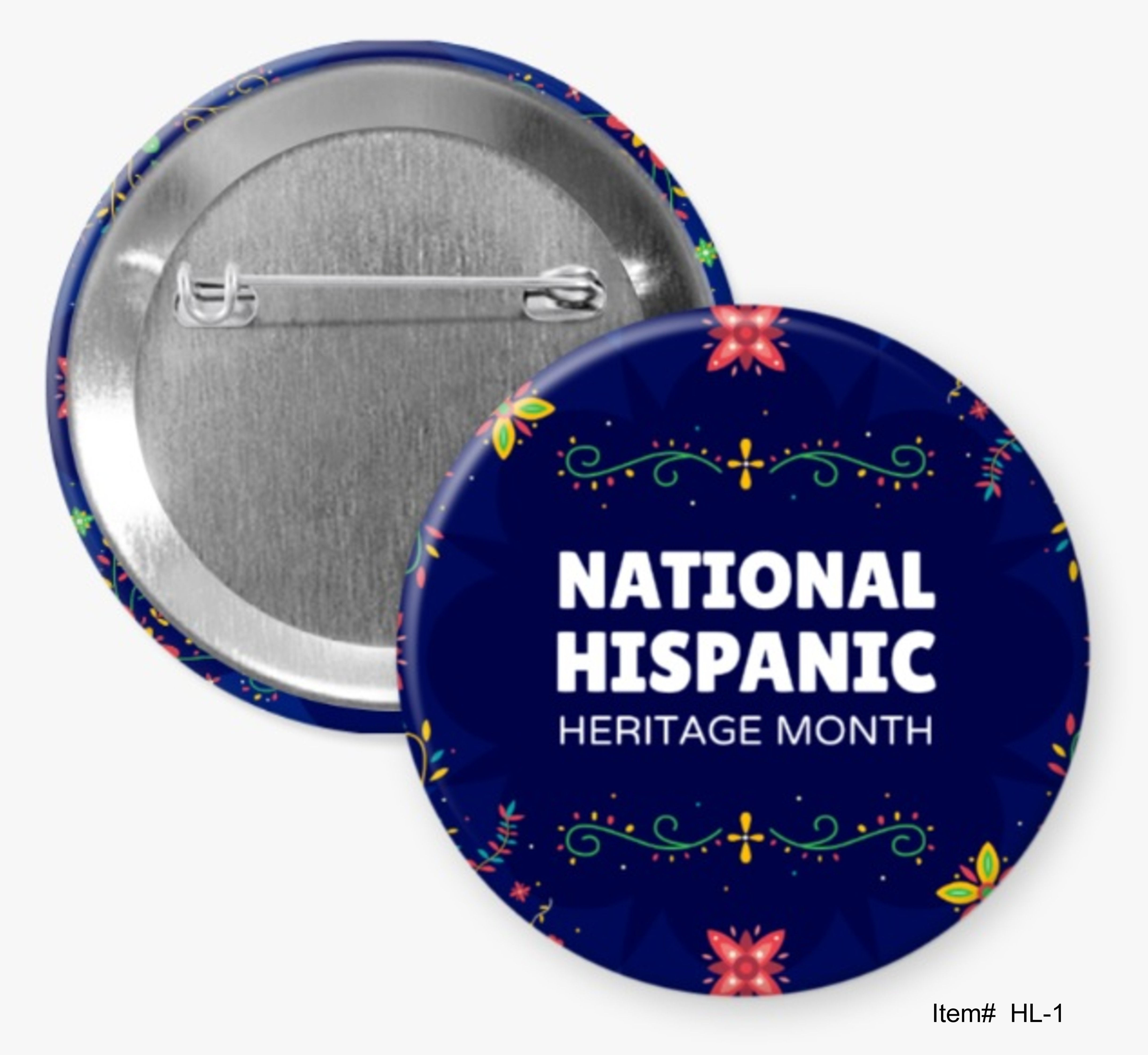 National Hispanic Heritage Month, Hispanic / Latin Community Buttons