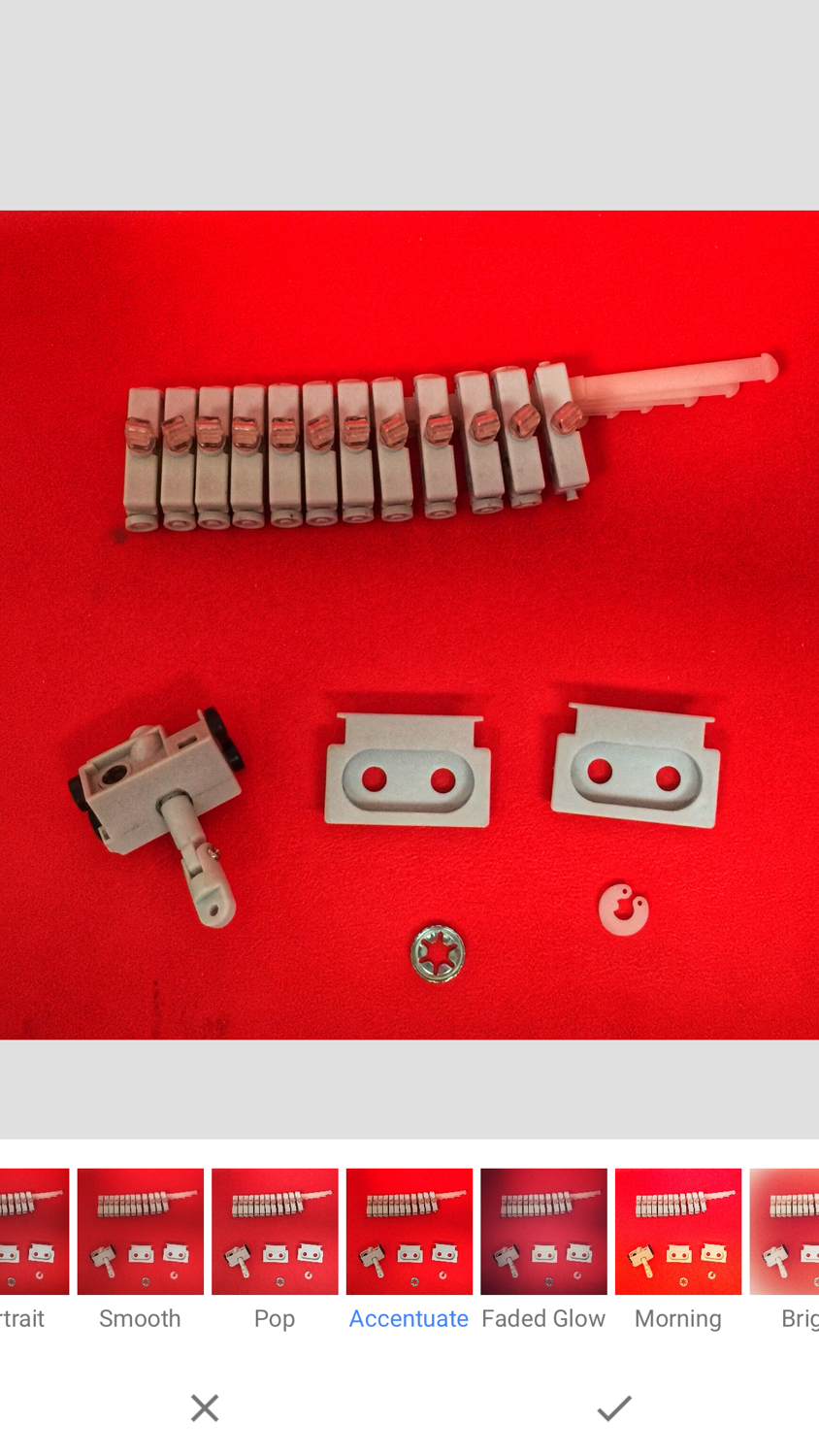 Thumbnail: VERTICAL BLIND  REPLACEMENT  PARTS  89mm KRESTA 