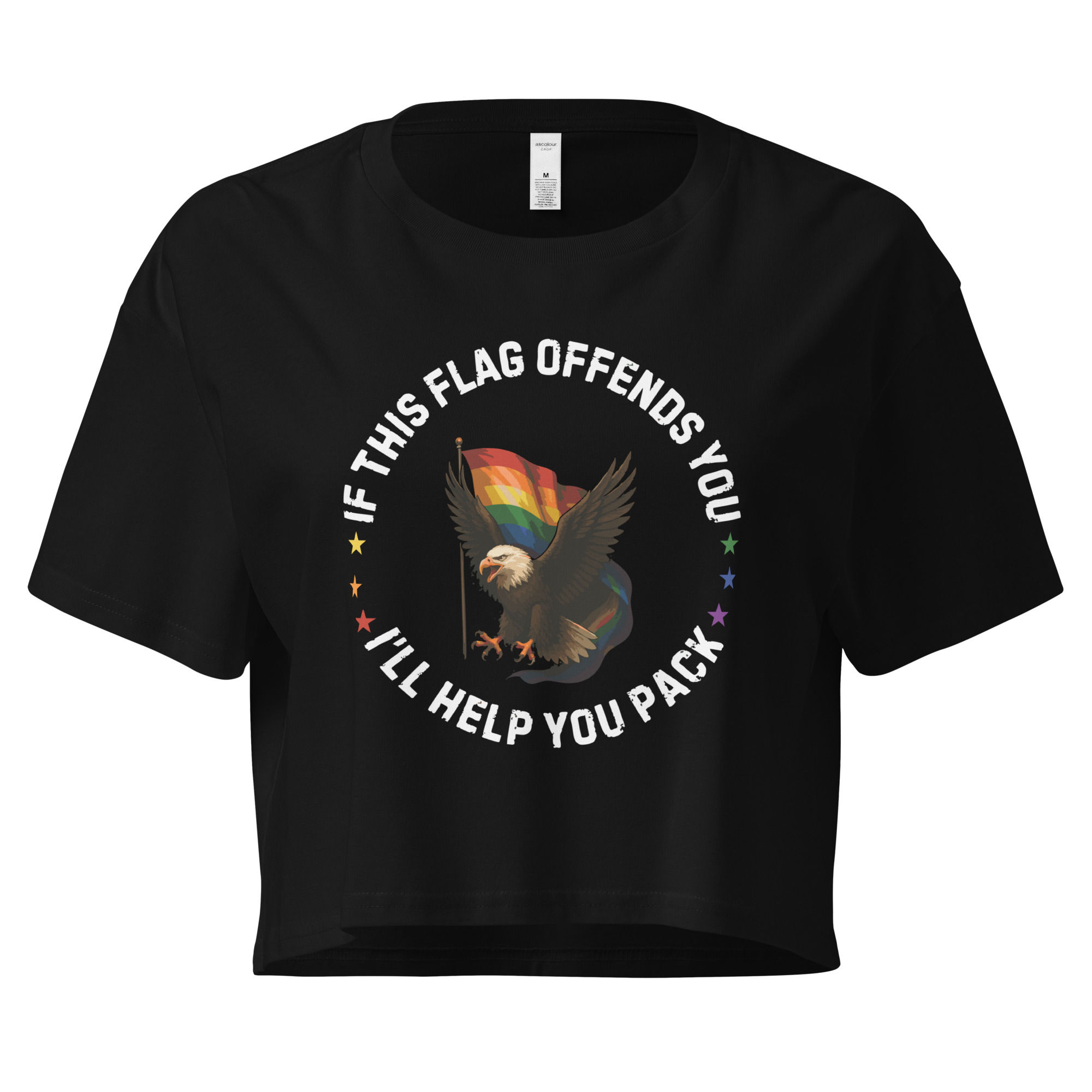 If This Flag Offends You Crop Top