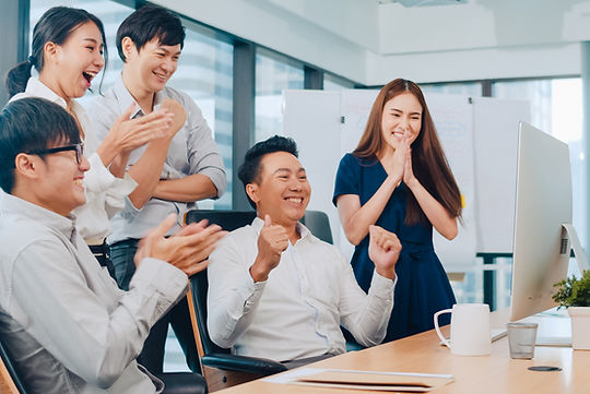 millennial-group-young-businesspeople-asia-businessman-businesswoman-celebrate-giving-five