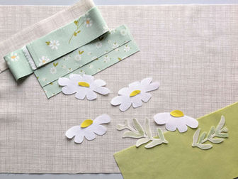 Growing your Meadow mini-quilt - a free pattern for you x