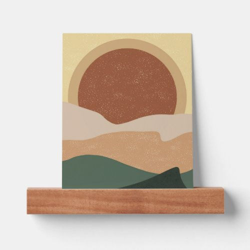 Big Deals! Boho Aesthetic Sunset Modern Art Picture Ledge