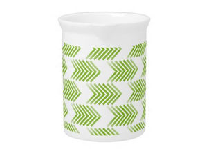 Big Deals! Green Tribal Arrow Pattern Drink Pitcher