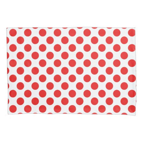 Review Red Polka Dots Pillow Case