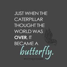 What feels like an end, is only a new beginning!