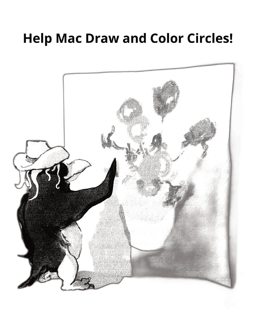 Help Mac The Painting Penguin Draw Circles