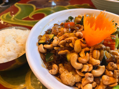 Indochine's cashew chicken