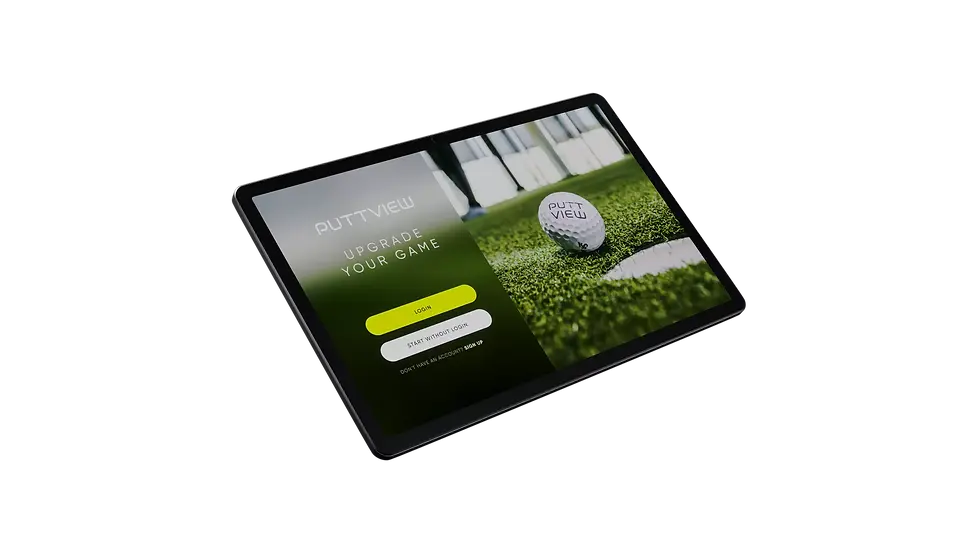 Putt View tablet
