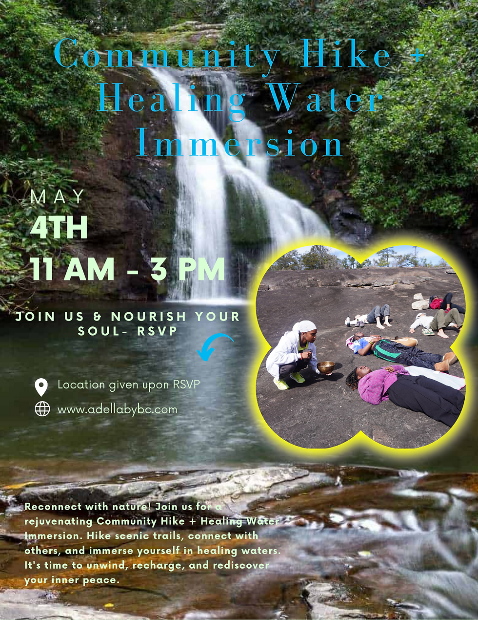 Community Hike + Healing Water Immersion