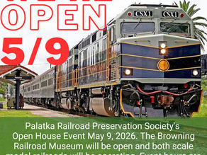 All Aboard for a Day of Local History: Palatka Railroad Open House
