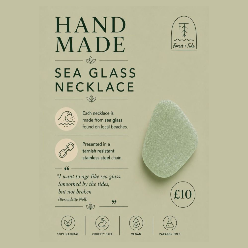 Handmade Sea Glass Necklace