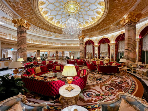 Dining At Raffles The Palm, Dubai - A Modern-Day Palace
