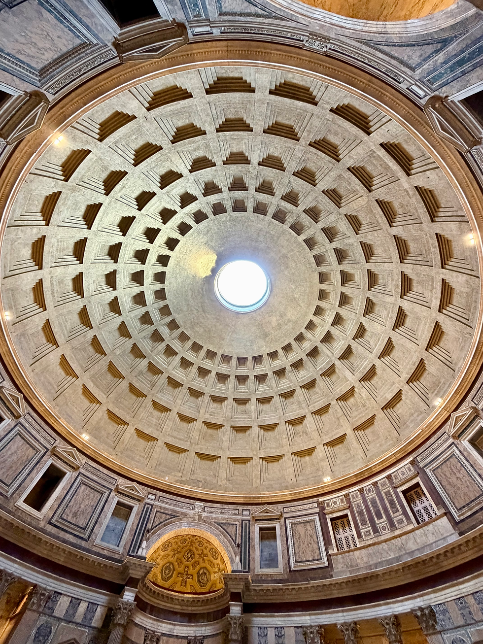 The Dome inside the Pantheon