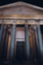 The Pantheon at Night
