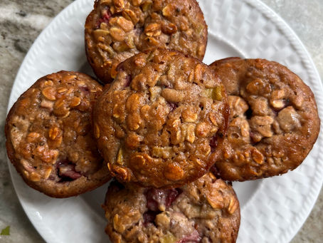 Strawberry Rhubarb Muffins: Recipe of the Week from the Pembroke Farmers Market