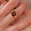 Thumbnail: Princess Cherry Tourmaline Ring