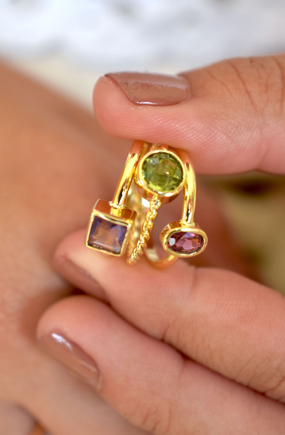 Thumbnail: Colorful Rope Rings