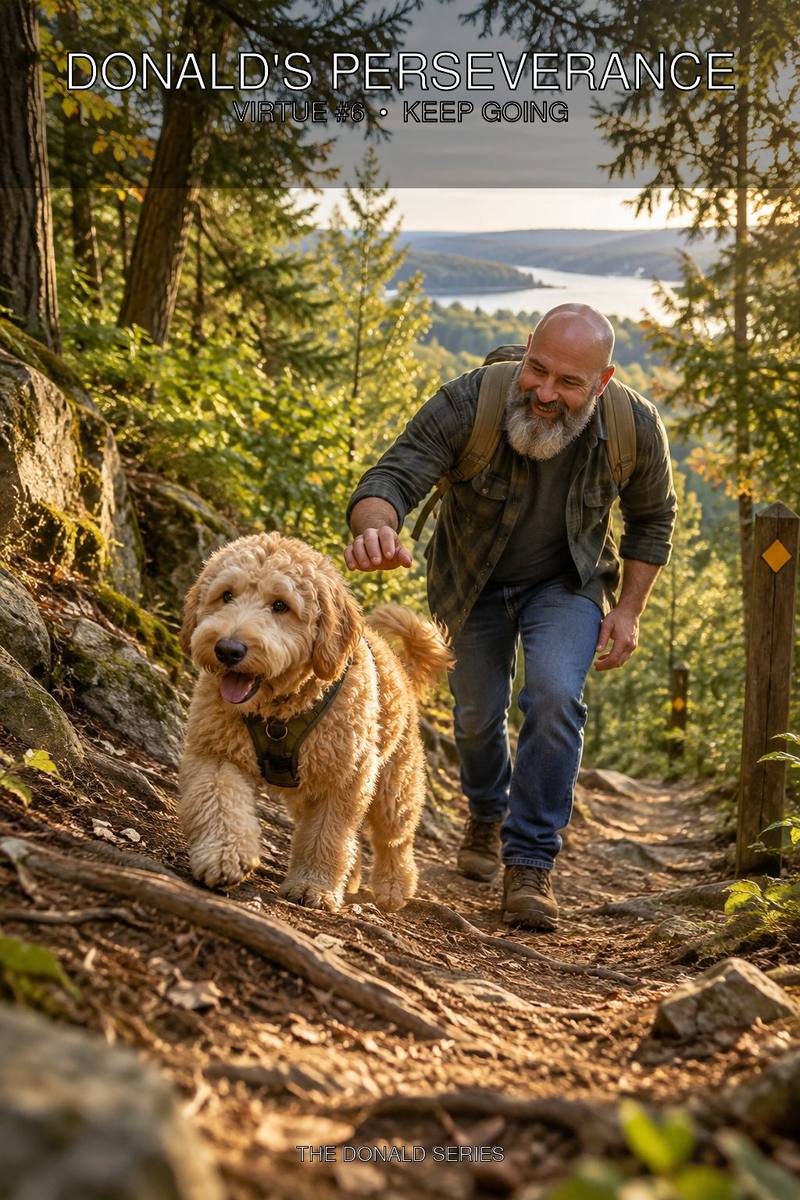 Donald the Golden Doodle kids content