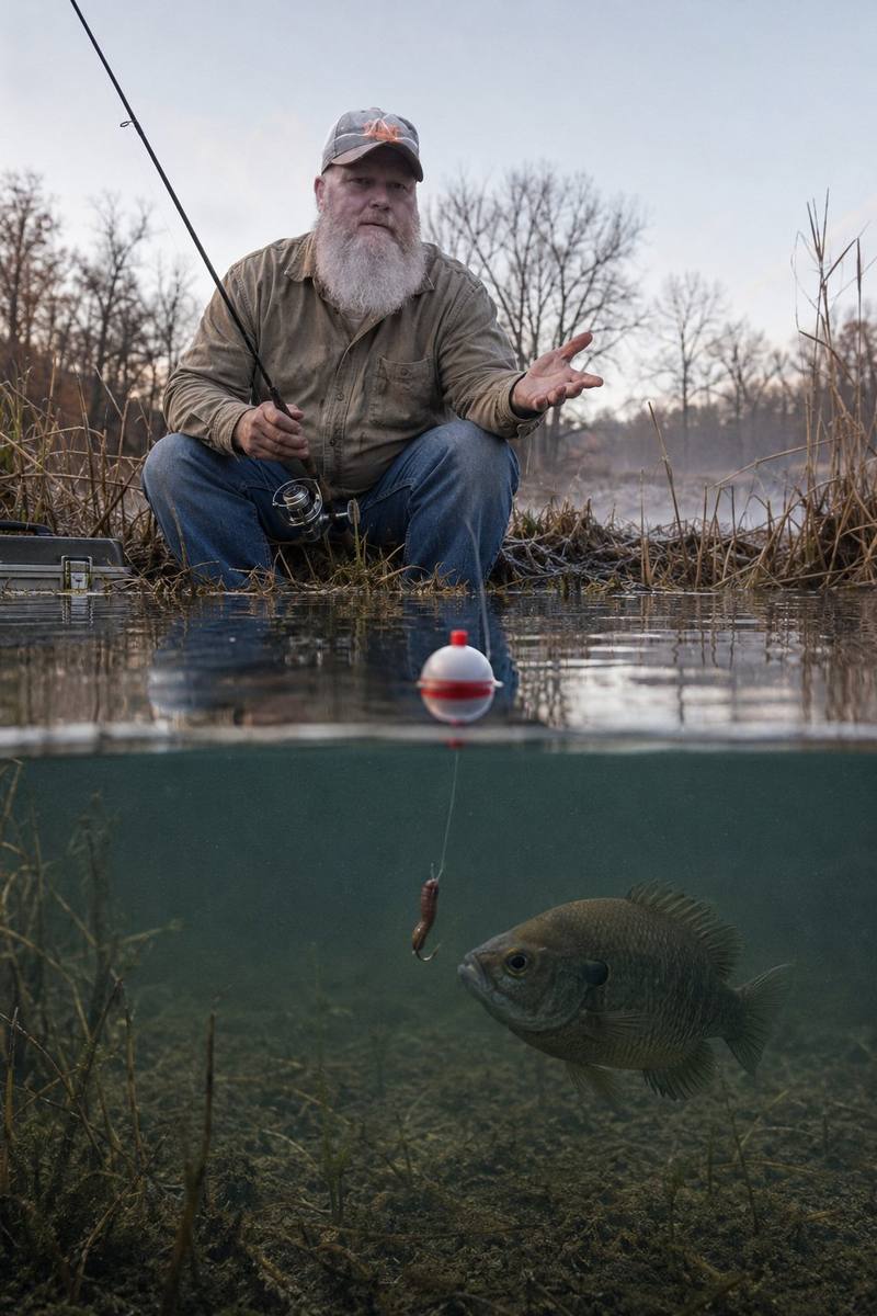 fishing outdoors