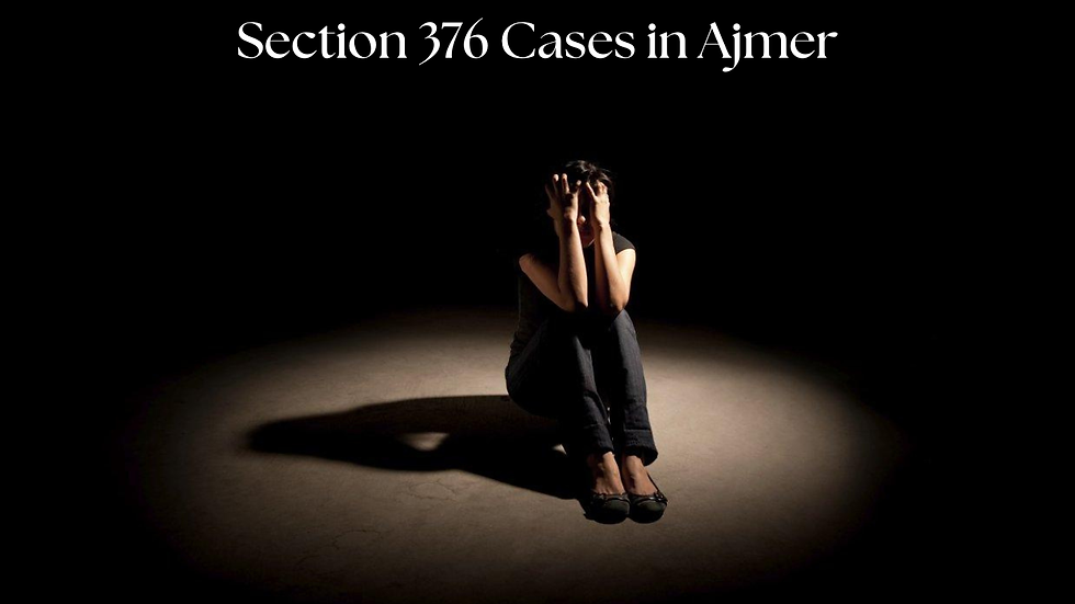 Rape Cases in Ajmer City (2025): RTI Data Analysis
